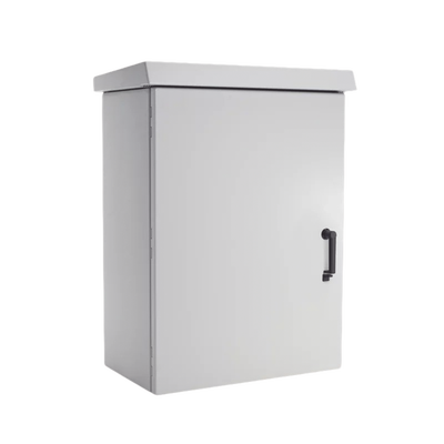 Gabinete Para Exterior OSP ComLine de 12 UR, 600 mm de Ancho, 500 mm de Profundidad De Aluminio, Color Gris Claro Con Protección NEMA 4/12/4X/3/3R; IP66 — HOFFMAN · SKU ECL606050P