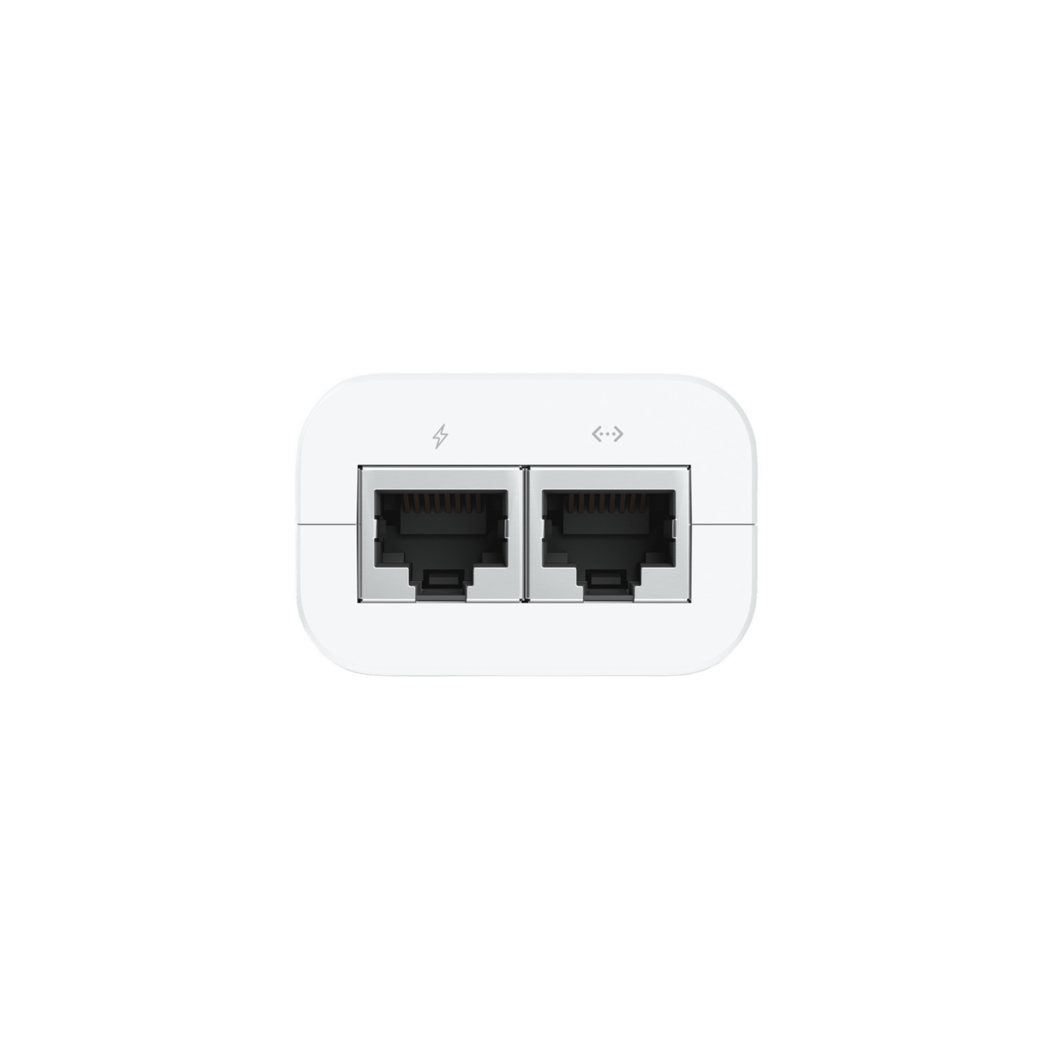Inyector / Adaptador POE UniFi U-POE (48 VDC, 0.32 A hasta 15W) puerto Gigabit, ideal para equipos UniFi, incluye cable AC