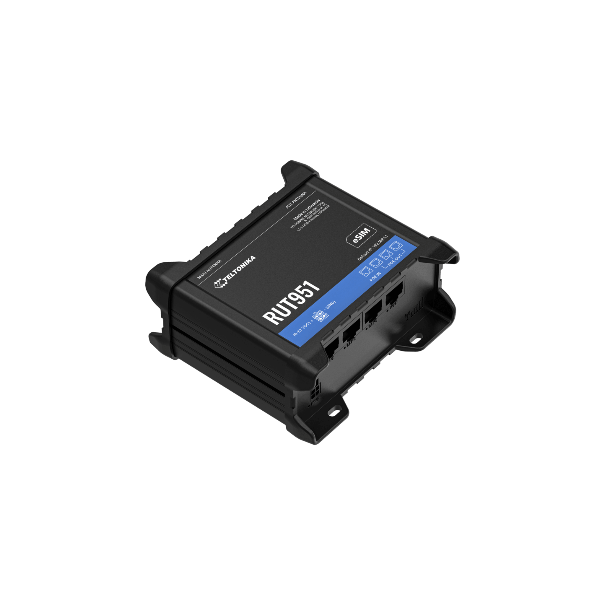 Router PoE 4G Industrial con VPNs Avanzadas / Dual SIM / Soporta eSIM / Gestión Remota (Opcional RMS)