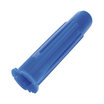 Taquete azul 3/8" para tornillo 12mm x 2" (100pzs) (1105-05100) 