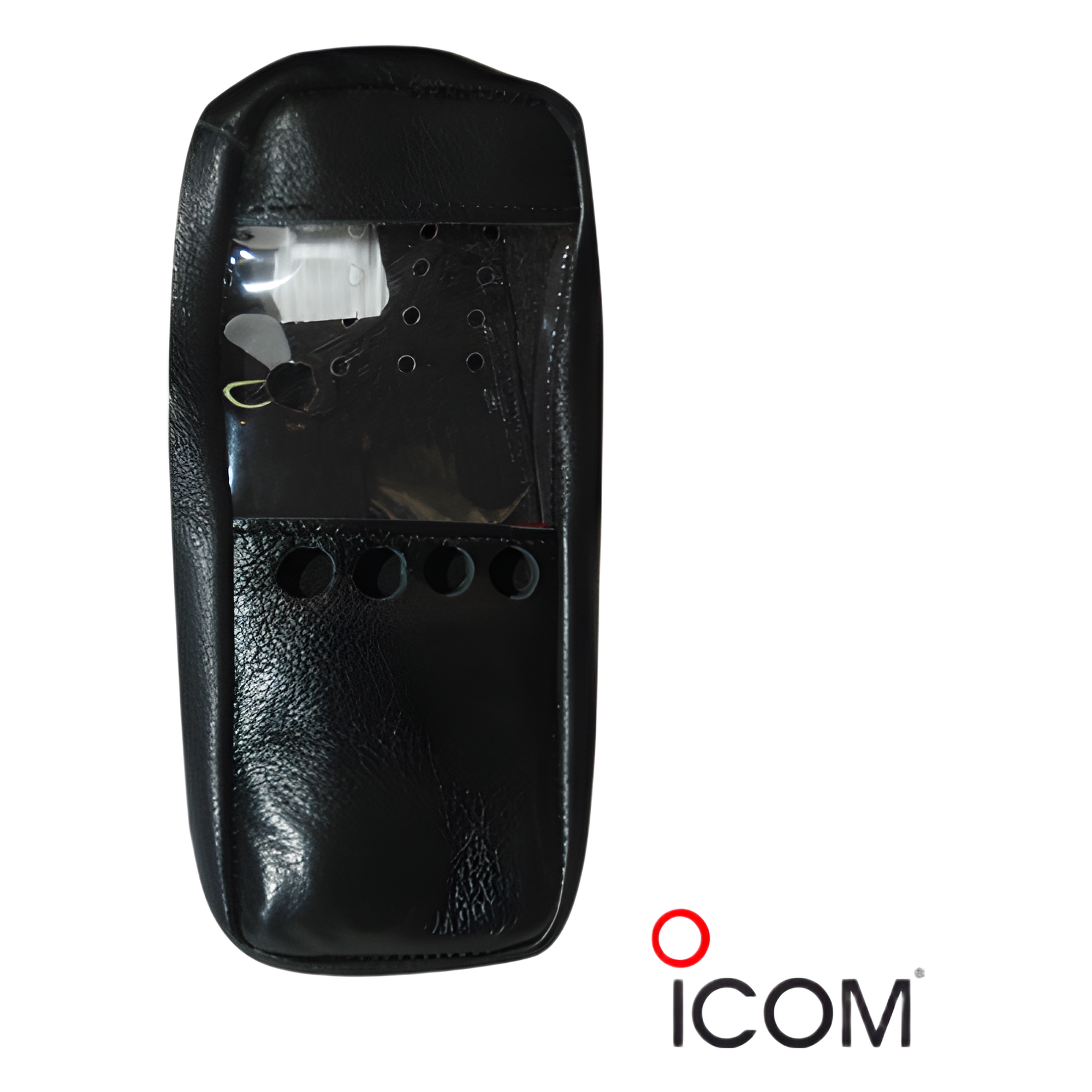Funda de Piel Reforzada para Radios IC-F3021S/ 4021S/ 3021T/ 4021T. — SYSCOM · SKU FSMIC-F3021