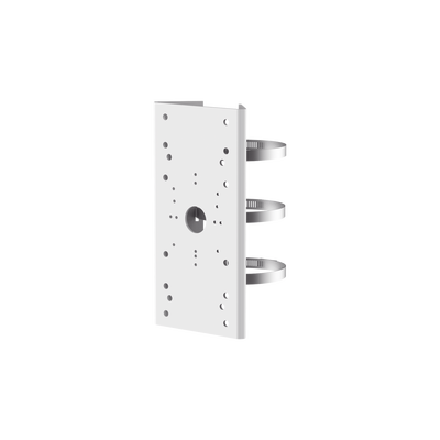 Montaje para Poste / Compatible con PTZ HIKVISION / Acero Inoxidable · SKU DS-1275ZJ-SUS