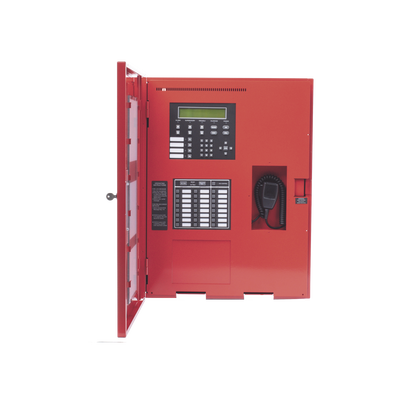 Panel de Detección de Incendio / Direccionable / Sistema de Notificación por Voz Integrado / Hasta 1110 Puntos con Tecnología SK / Hasta 635 con Tecnología SD