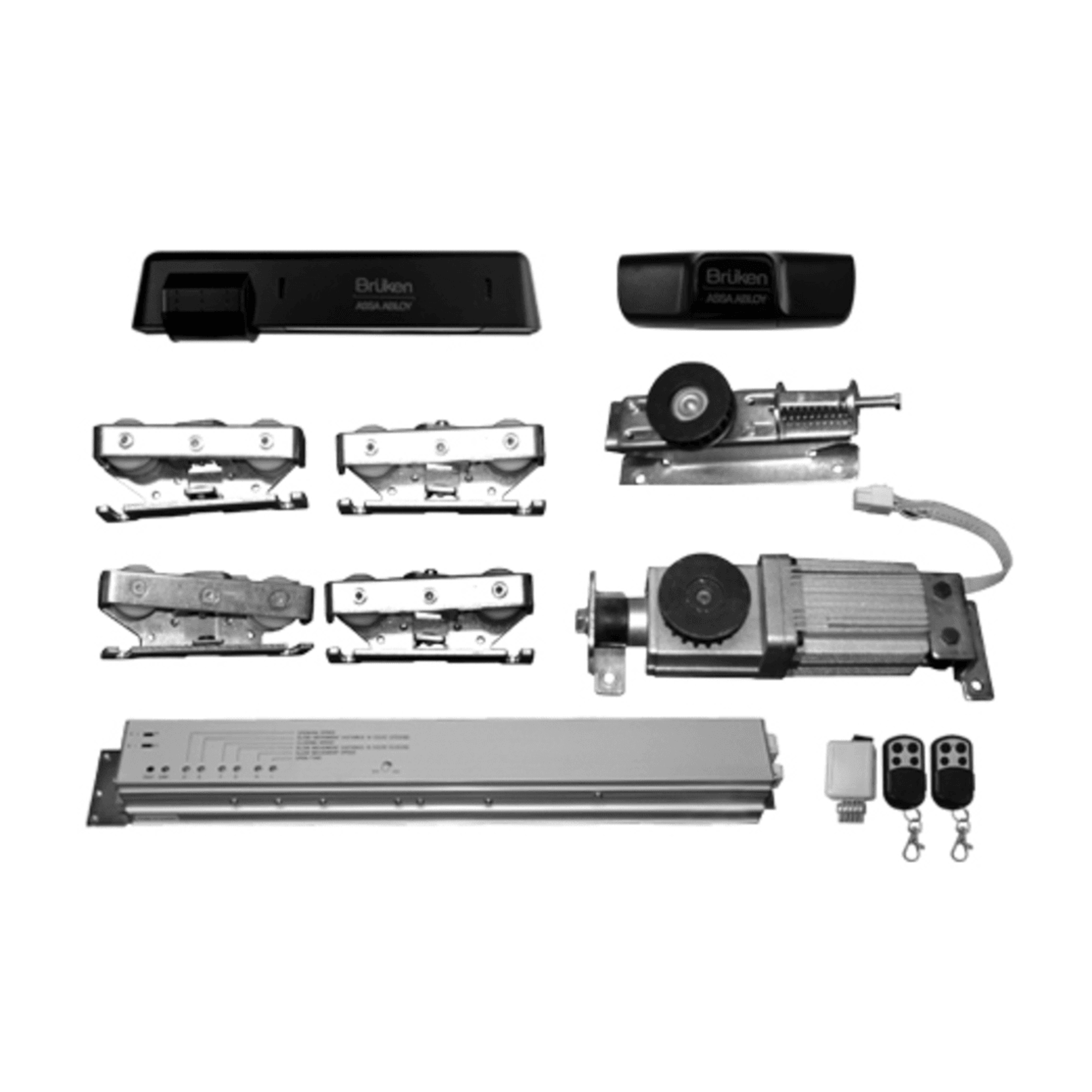 Sistema de automatizacion  para Puerta Deslizable, Para puerta de hasta  150 KG, Color  BLANCO — BRUKEN ASSA ABLOY · SKU MX67220