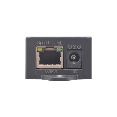 Convertidor PoE / Entrada PoE 802.3 af/at / Salida PoE 24V pasivo / Conexión plug and play / Alcance de hasta 100 metros Solo en PoE estandarizado / Aplicaciones Enlaces Inalámbricos