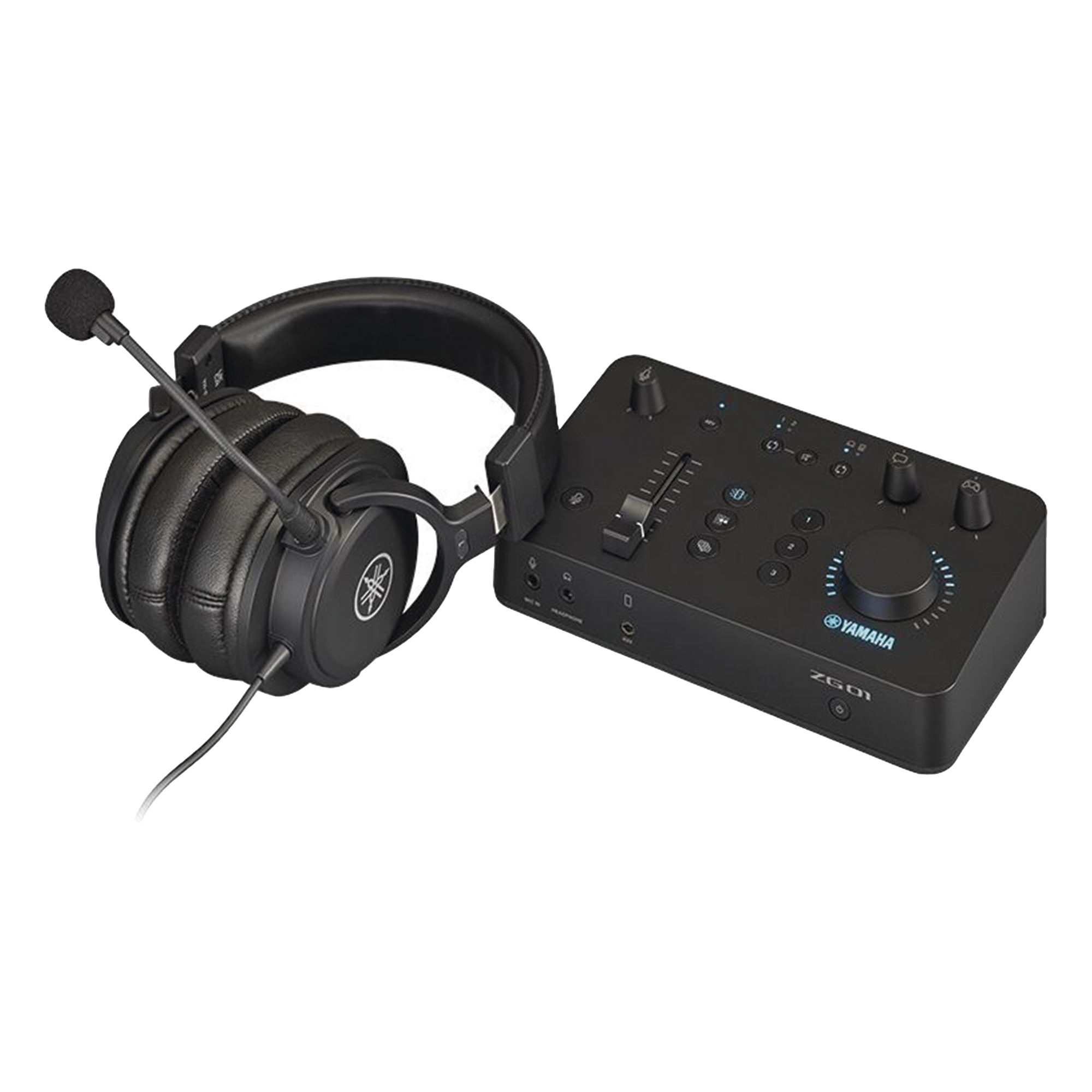 Kit de Audio para Gaming | Controlador + Auriculares | Entradas/Salidas de Audio y Video | Conexión USB — YAMAHA · SKU ZG01PACK