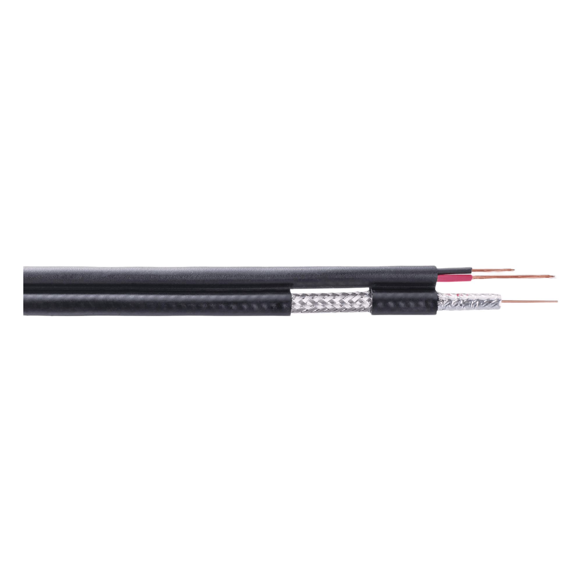 Carrete de 305 Metros (1000 Pies) / Cable Coaxial RG59 / Tipo CCS Siames / Optimizado para HD / Intemperie — LINKEDPRO BY EPCOM · SKU RG59-S-CCS