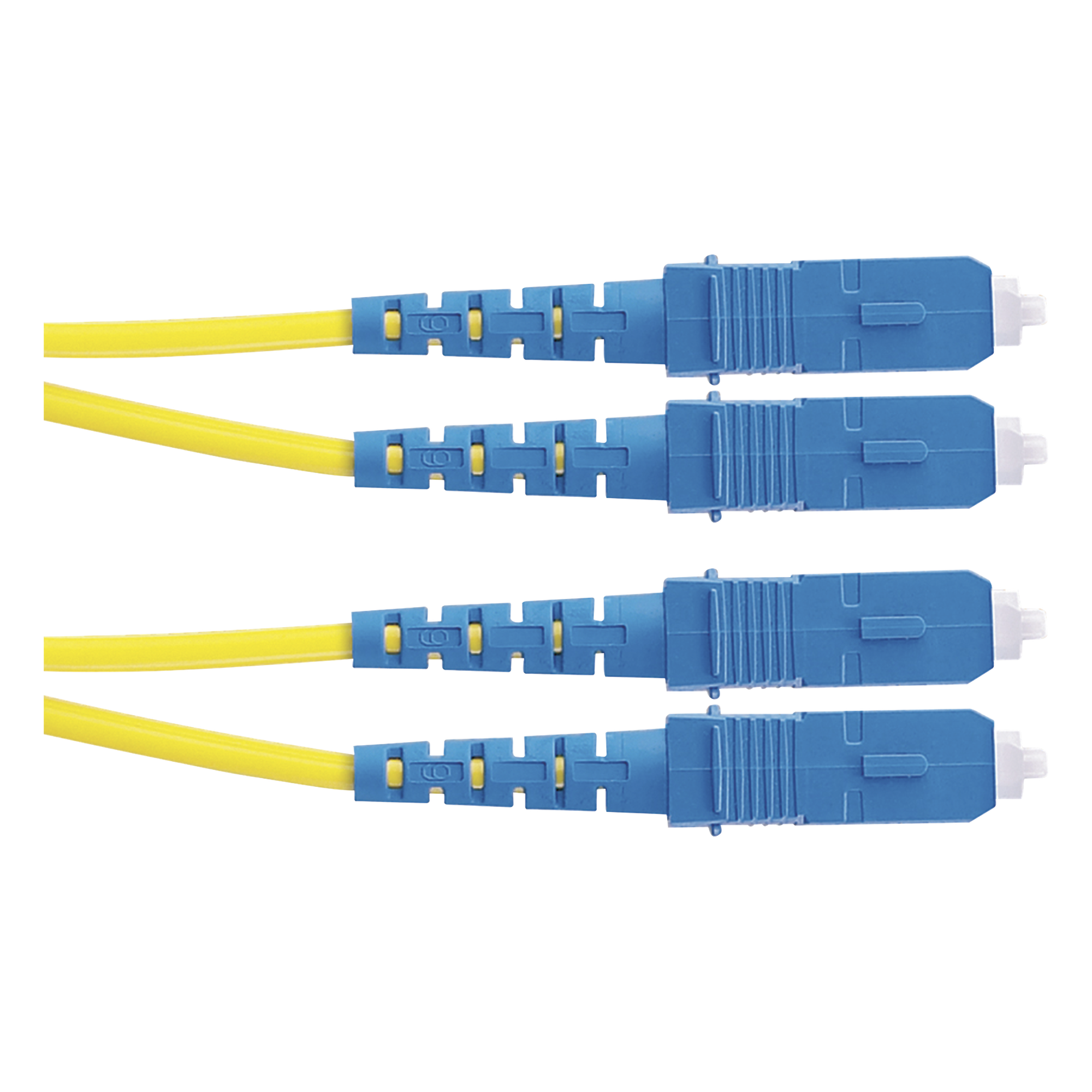 Jumper de Fibra Optica Monomodo 9/125 OS2, SC-SC Duplex, OFNR (Riser), Color Amarillo, 2 Metros (6.56 Pies) — PANDUIT · SKU F923RSNSNSNM002
