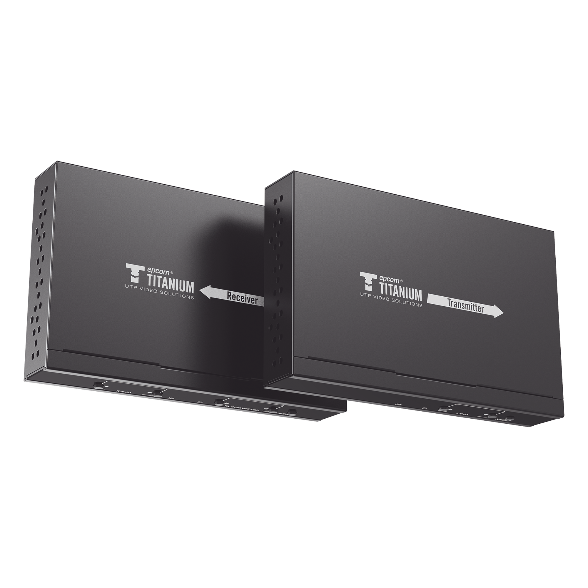 Kit Extensor MATRICIAL HDMI para distancias de 120 metros | Resolución 1080P @ 60Hz | Cat6 | Soporta 100 TX de entrada e Ilimitados RX en la salida | Control por PC, Control Remoto y Botón | Compatible con Switch IGMP. — EPCOM TITANIUM · SKU TT-383-MATRIX-4.0