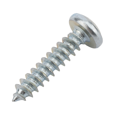 Paquete de 20 taquetes blancos 3/4" y 20 tornillos 8mm x 3/4" (1101-05002)