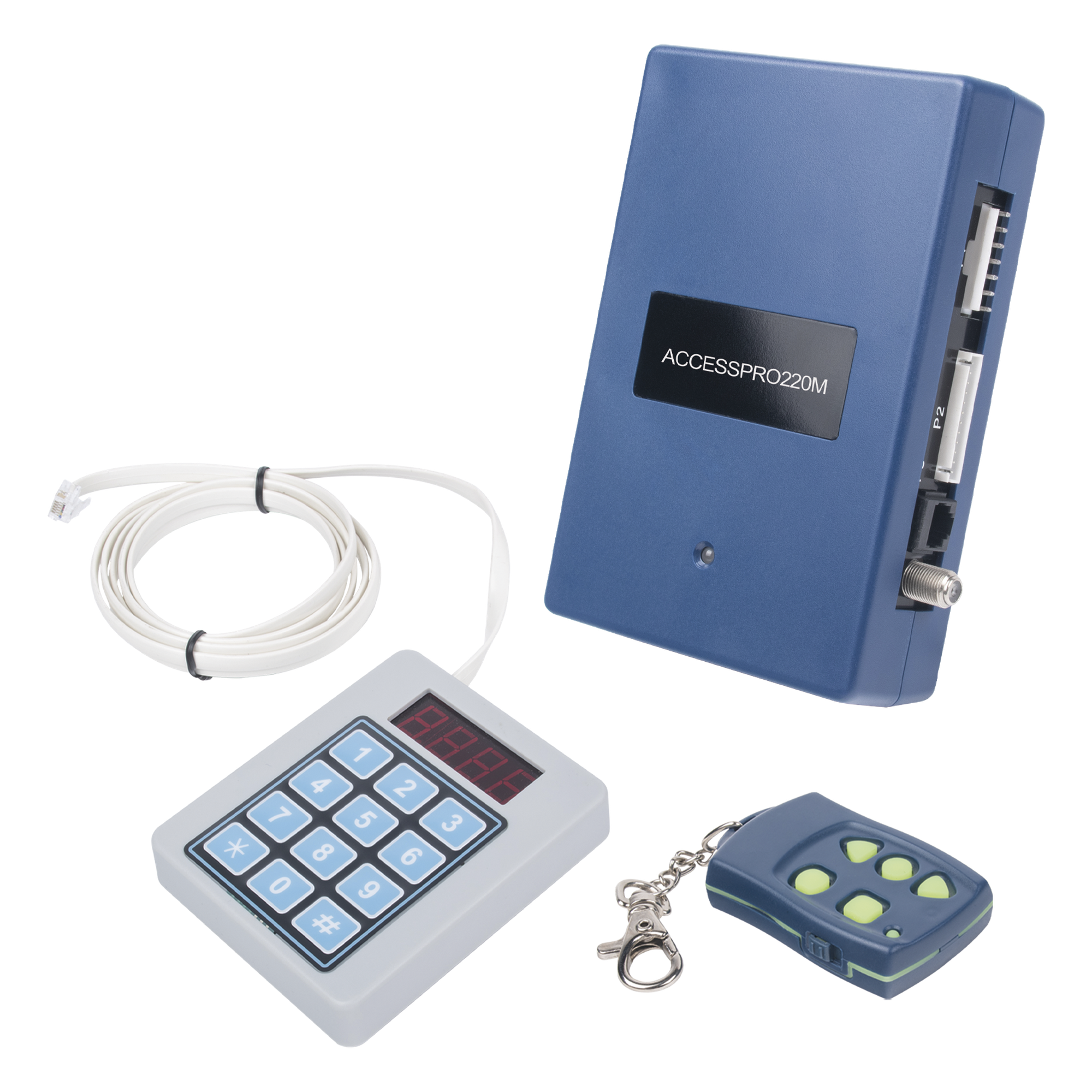 Receptor Inalambrico Universal, Mando a Distancia, Controles Administrables, Hasta 1600 usuarios, compatible con Barreras y Motores de puertas — ACCESSPRO · SKU ACCESSPRO220
