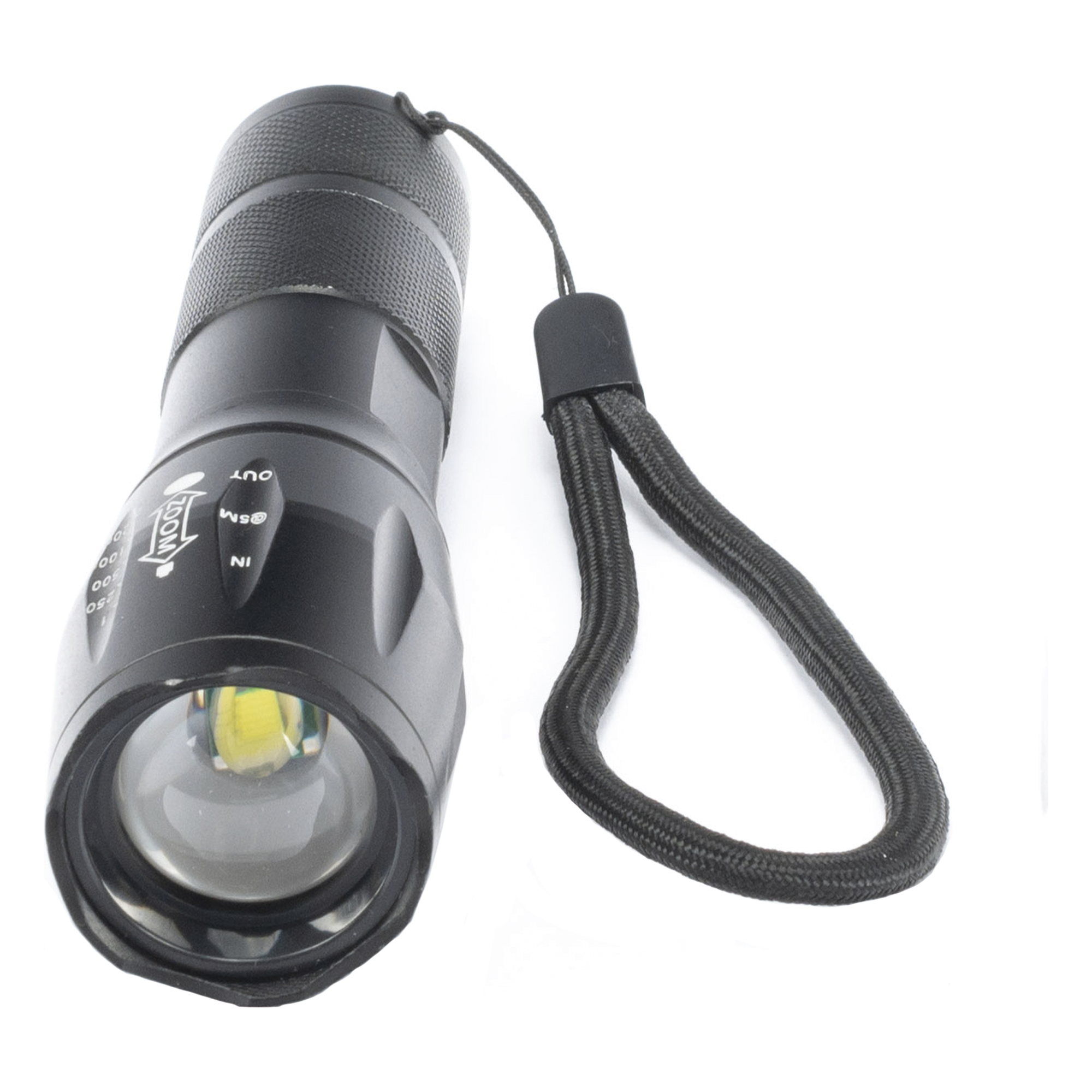 Linterna LED de Aluminio, 600 Lúmenes, IPX4, Resistente al Agua