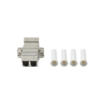 Módulo Acoplador de Fibra Óptica Duplex LC/PC a LC/PC Compatible con Fibra Multimodo