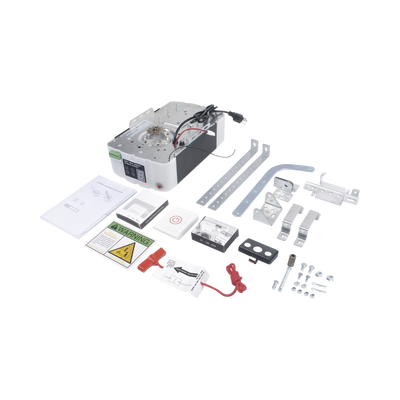 Kit D/ Puertas D/ Garage / 1/2HP / Fuerte / Silencioso / Incluye riel tipo T de 3mts / Compatible con APP / 2 Controles Inalámbricos Visera / 1 Control Inalámbrico Pared / Respaldo Energia.