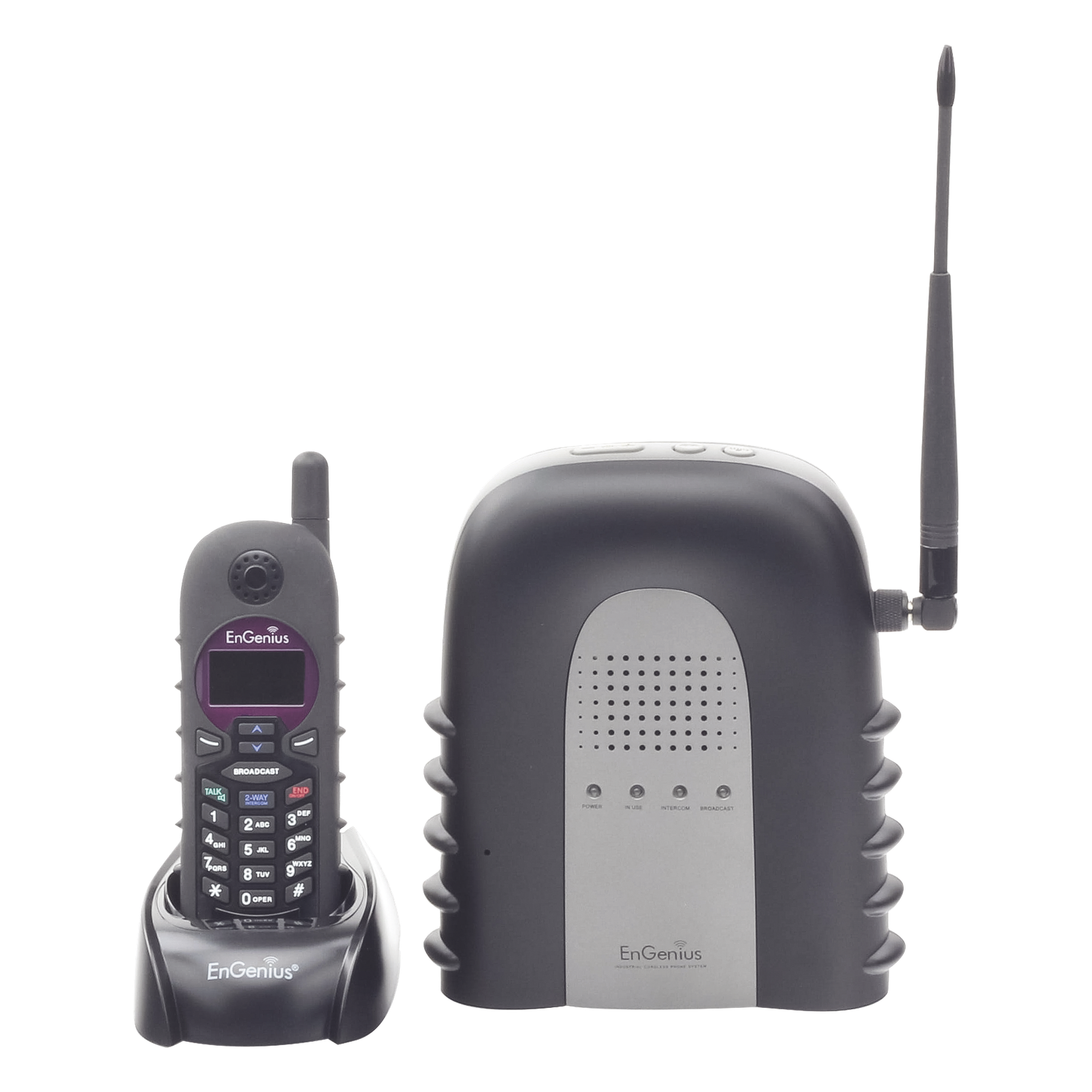 Sistema Telefónico IP de Largo Alcance / Hasta 23000 m² en Almacenes / Hasta 12 km² en Granjas o Ranchos / 12 Pisos de Penetración / Función de Radio de 2 Vías/ Hasta 10 cuentas SIP