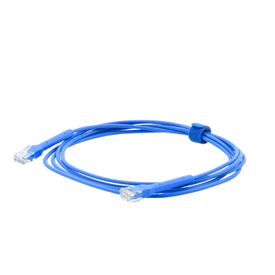UniFi Ethernet Patch Cable Cat6 de 2 Metros (6.56 Pies), Color Azul