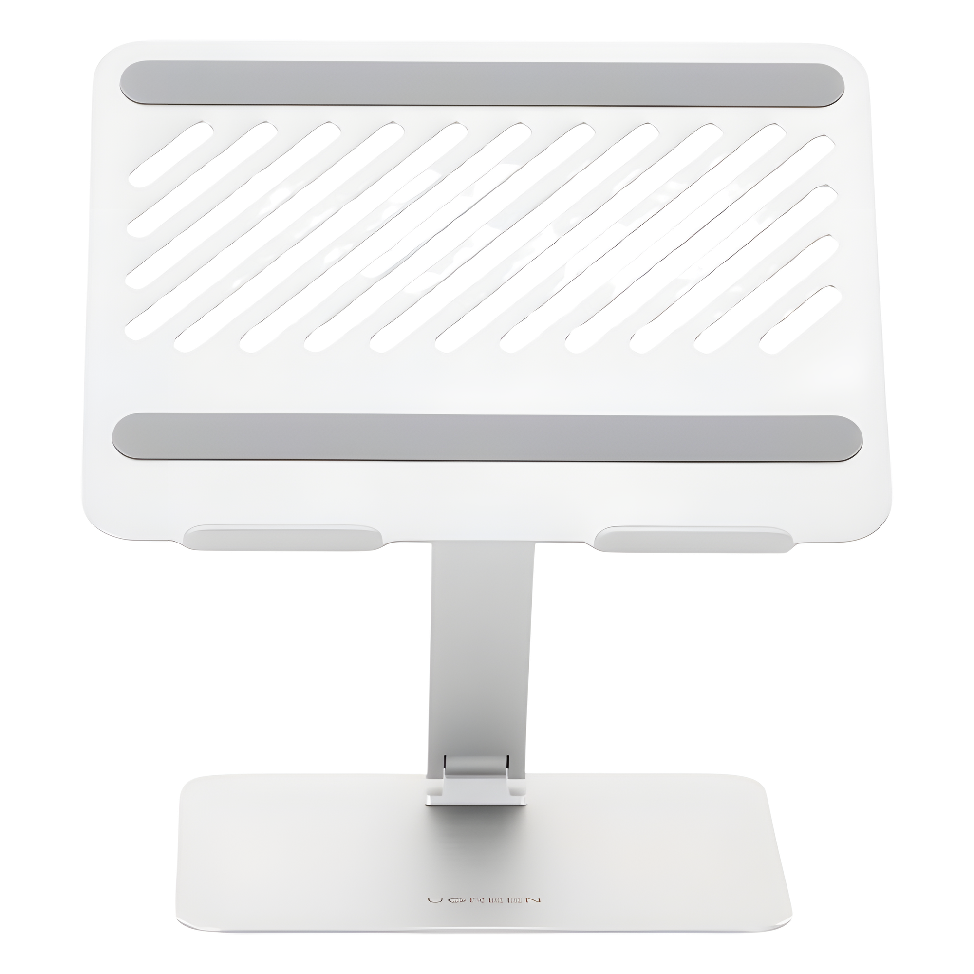 Soporte de Aluminio para Laptop | Ajustable 180° | Soporta Laptops de 10 a 17.3''| Capacidad de Carga 5Kg | Excelente Estabilidad | Diseño Para Alta Disipación de Calor | Altura y Angulo Ajustable | Plegable y Portátil.