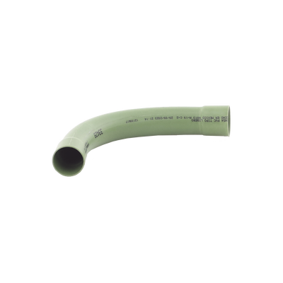 Curva de 90 para Tubo PVC Conduit Ligero de 1" (25 mm).