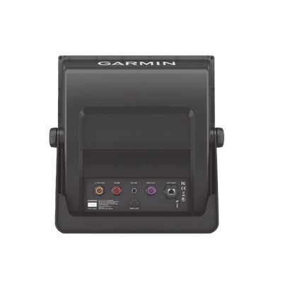 Pantalla Náutica GPSMAP 15" / Resolución XGA 1024x768 / Dual-Frequency Sonar 50/200 kHz / CHIRP Sonar Built-in / ClearVü y SideVü / Compatible con NMEA 2000 y 0183 / 2 Ranuras SD / IP26/IP27
