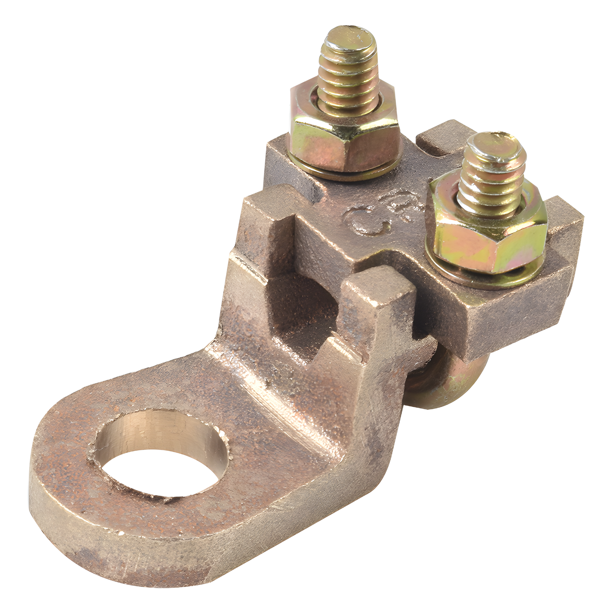 Conector de Bornes de 1/2" a Cable de Calibre 4 a 1/0 (AWG). — TOTAL GROUND · SKU TG-CR11