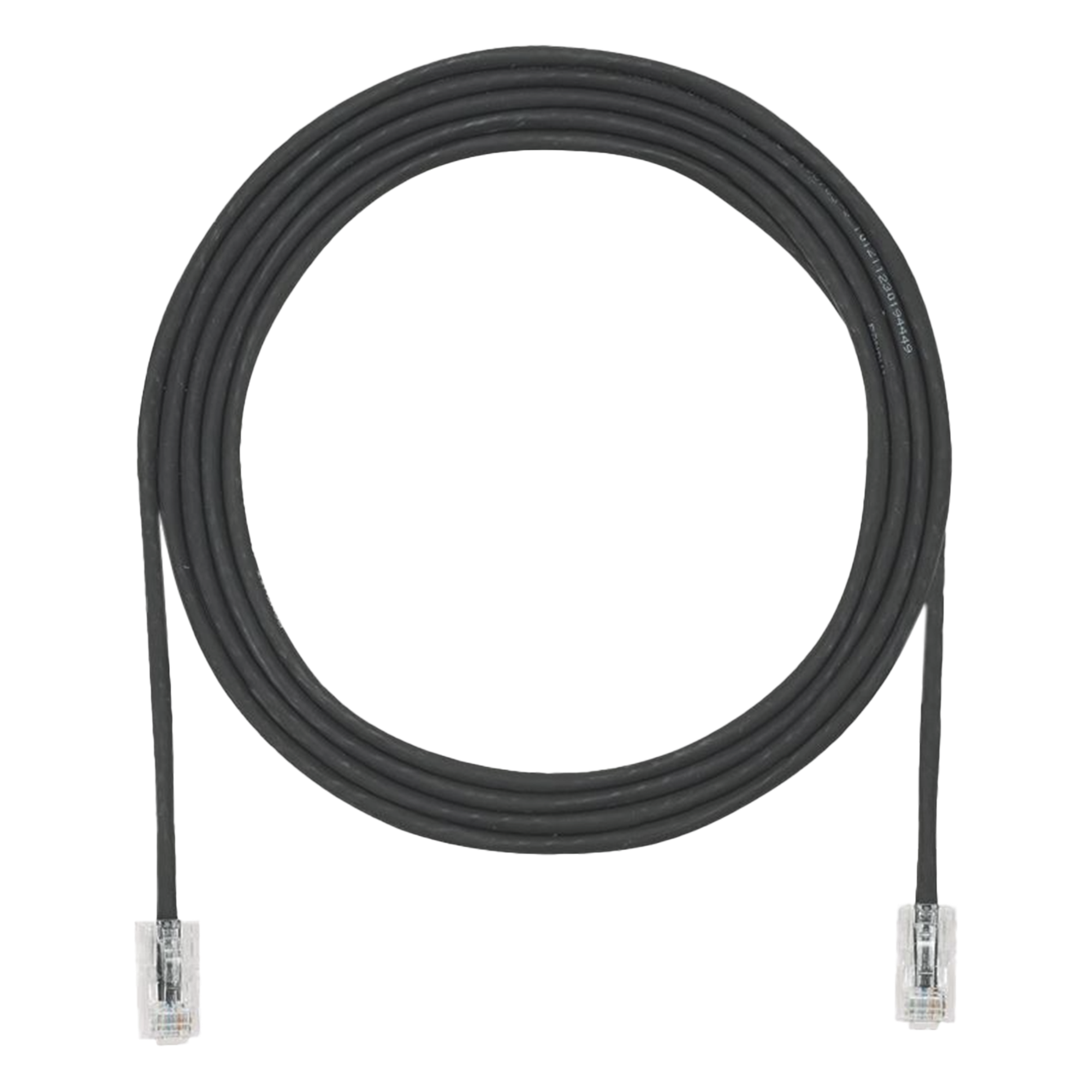 Cable de Parcheo UTP Cat6A, CM/LSZH, Diámetro Reducido (28AWG), Color Negro, 3.05 Metros (10 Pies) — PANDUIT · SKU UTP28X10BL