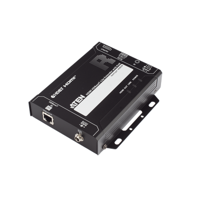Receptor HDMI HDBaseT-Lite con PoH | 4K a 35 m (Cat 5e/6) / 40 m (Cat 6a/ATEN 2L-2910 Cat6); 1080p a 60 m (Cat 5e/6) / 70 m (Cat 6a/ATEN 2L-2910 Cat6) | HDBaseT Clase B | PoH PD |