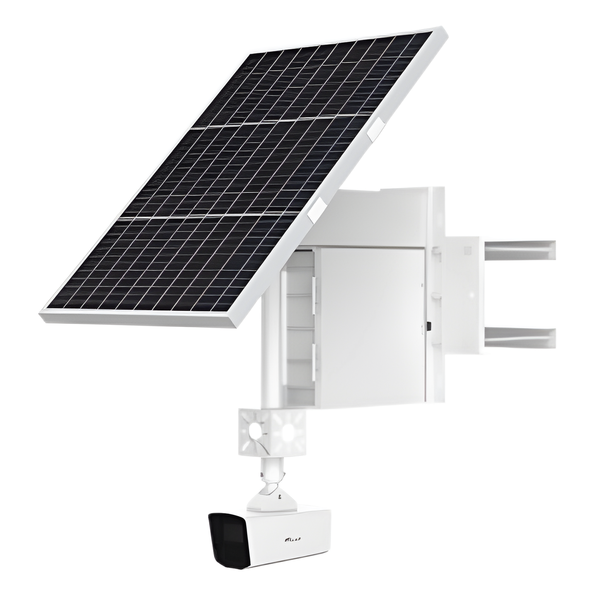 Cámara solar con LPR / 4 MP / Lente 4 mm / IP67 / 4G / Alcance IR 20 m (65.6 ft) / Batería 9 días — MILESIGHT · SKU SP111/S90B36