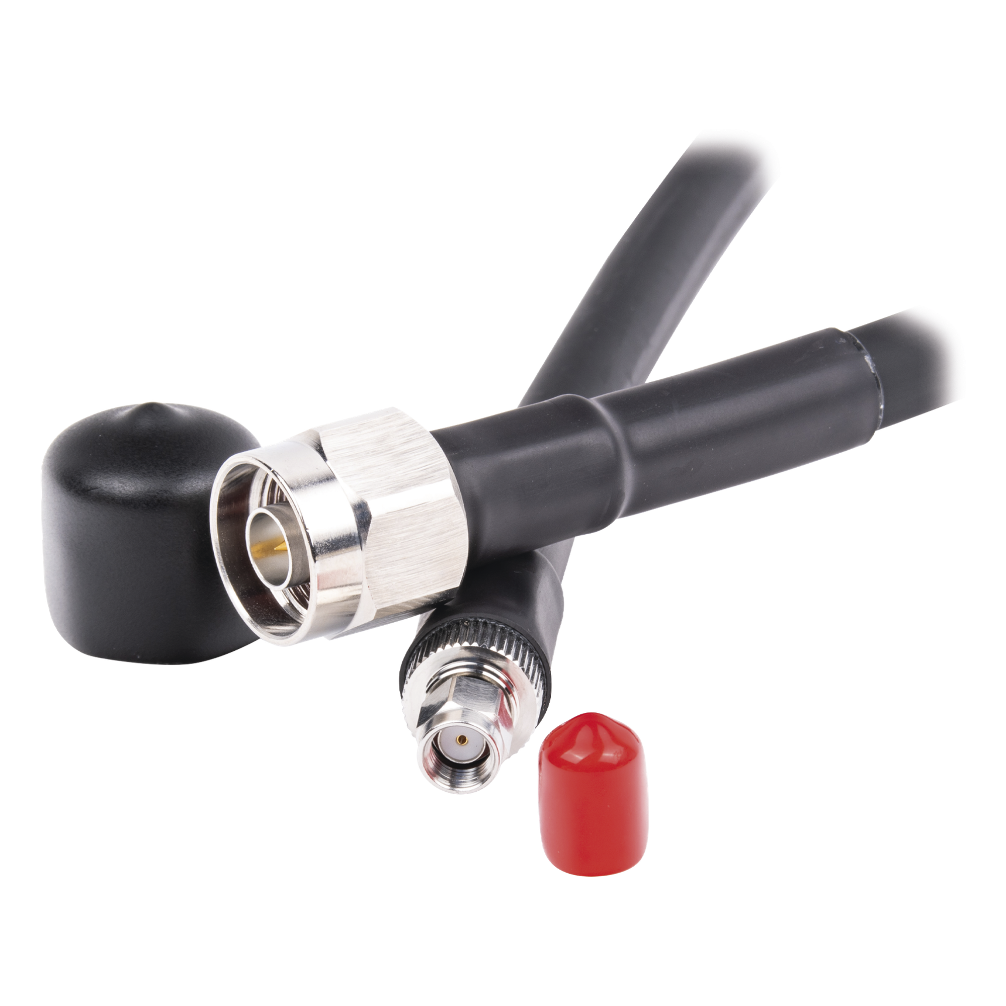 Jumper Ultra Flexible de baja pérdida para equipos inalámbricos hasta 7 GHz SMA Macho Inverso a N-Macho — LINKEDPRO BY EPCOM · SKU LP-SMRPNM-60-V2
