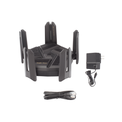 Home Router inalámbrico MESH Wi-Fi 7, Diseñado para GAMING con doble puerto WAN 2.5G para Sumar Ancho de banda, 3 puertos LAN 2.5G, 4 puertos LAN Gigabit.