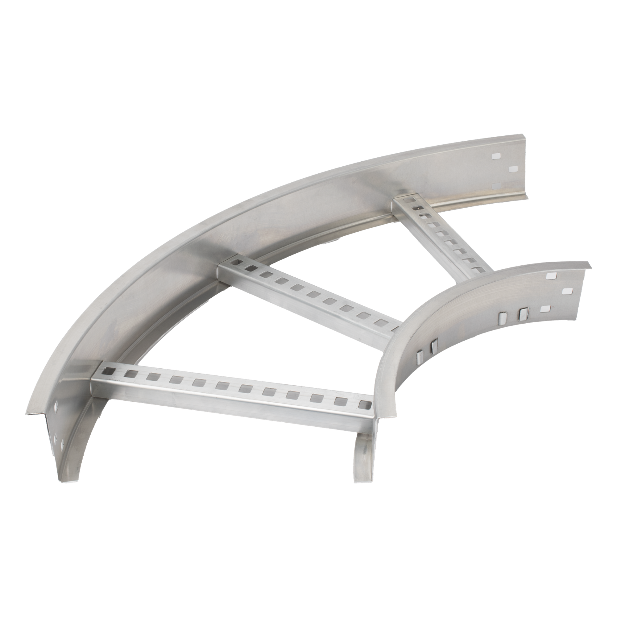 Curva Horizontal de Aluminio de 90° Perfil Z / Peralte 3 1/4" / Ancho 12" / Radio 8" / Incluye Tornillería (CHC90EZ314R8X12AK) — CHAROFIL · SKU CHC908R8X12AK