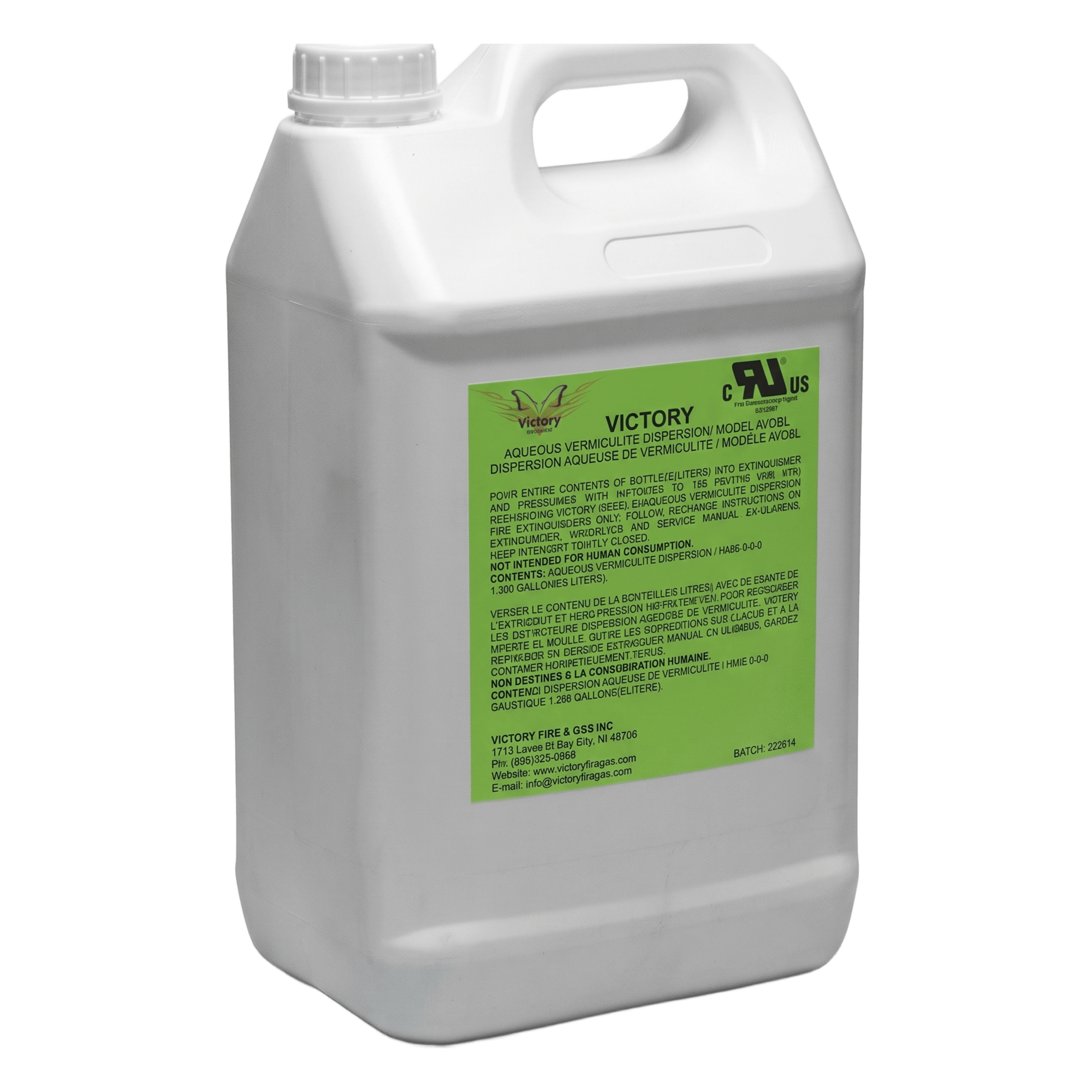 Galón para recarga de agente húmedo 6 L (1.6 gal) / Para Extintores de Cocina Clase K / Compatible con WC6L — VICTORY · SKU LATM004