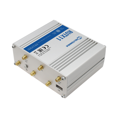 Router Industrial LTE 4.5G Cat 6 / 300 Mbps / WiFi 5 Dual Band / 4 Puertos Gigabit / Doble SIM / GNSS / PoE
