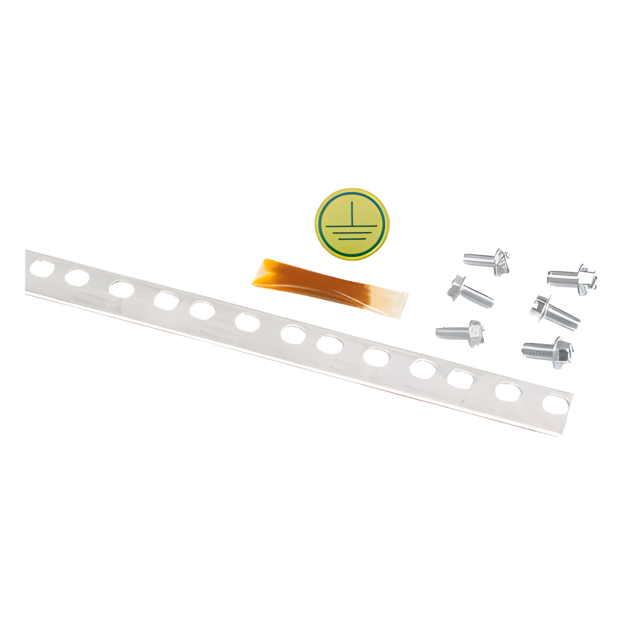 Barra Vertical para Tierra Física, de 2m de Largo, para Montaje en Rack — PANDUIT · SKU RGS134-1Y