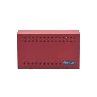 Gabinete para dos baterías de respaldo de 18 AH. Aplicaciones para sistemas de detección de incendio (FAS).