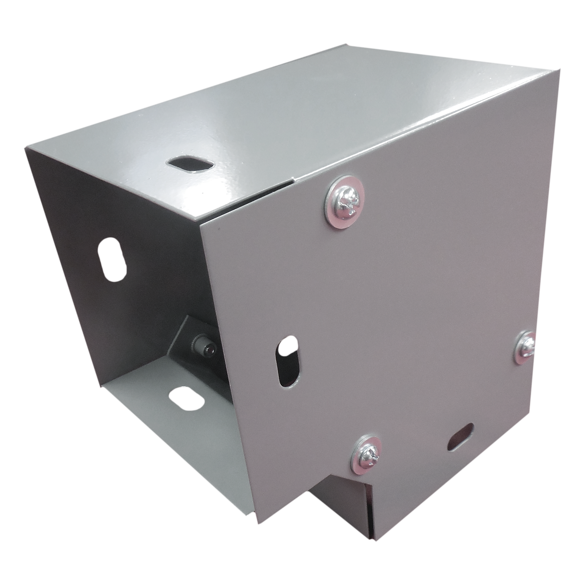 Derivación codo horizontal de 90 grados 100 x 100 mm, fabricado en lámina de acero al carbón — CHAROFIL · SKU CH-DCH90100L