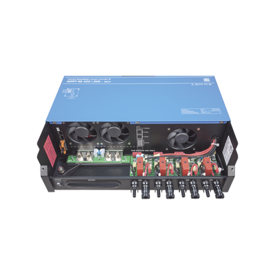 SmartSolar MPPT RS 450/100-MC4. Controlador Solar MPPT 100A, Voltaje: 48 Vcc. Para uso con Inv. Cargadores Victron