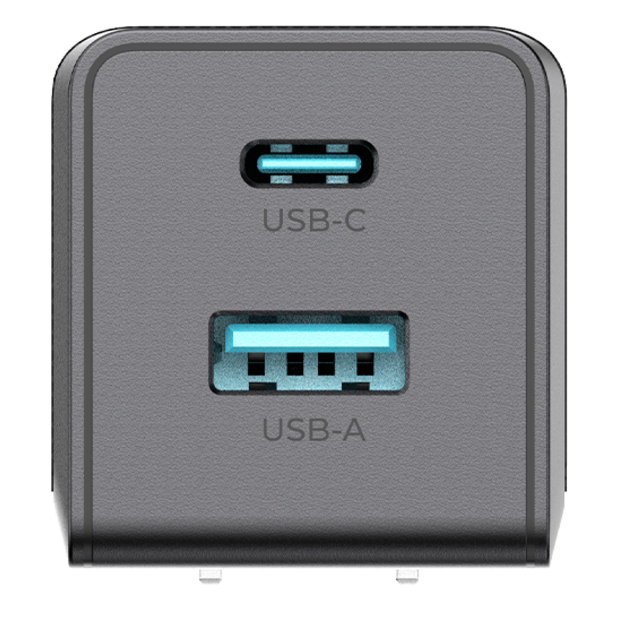 Cargador GaN III 35W / USB-C PD 35W + USB-A 22.5W / Doble Puerto Simultáneo / PD3.0 PPS QC4.0 AFC SCP FCP / Diseño Plegable de Bolsillo / Protección Integral 6 Capas — EZVIZ · SKU AKPAG35PN35W