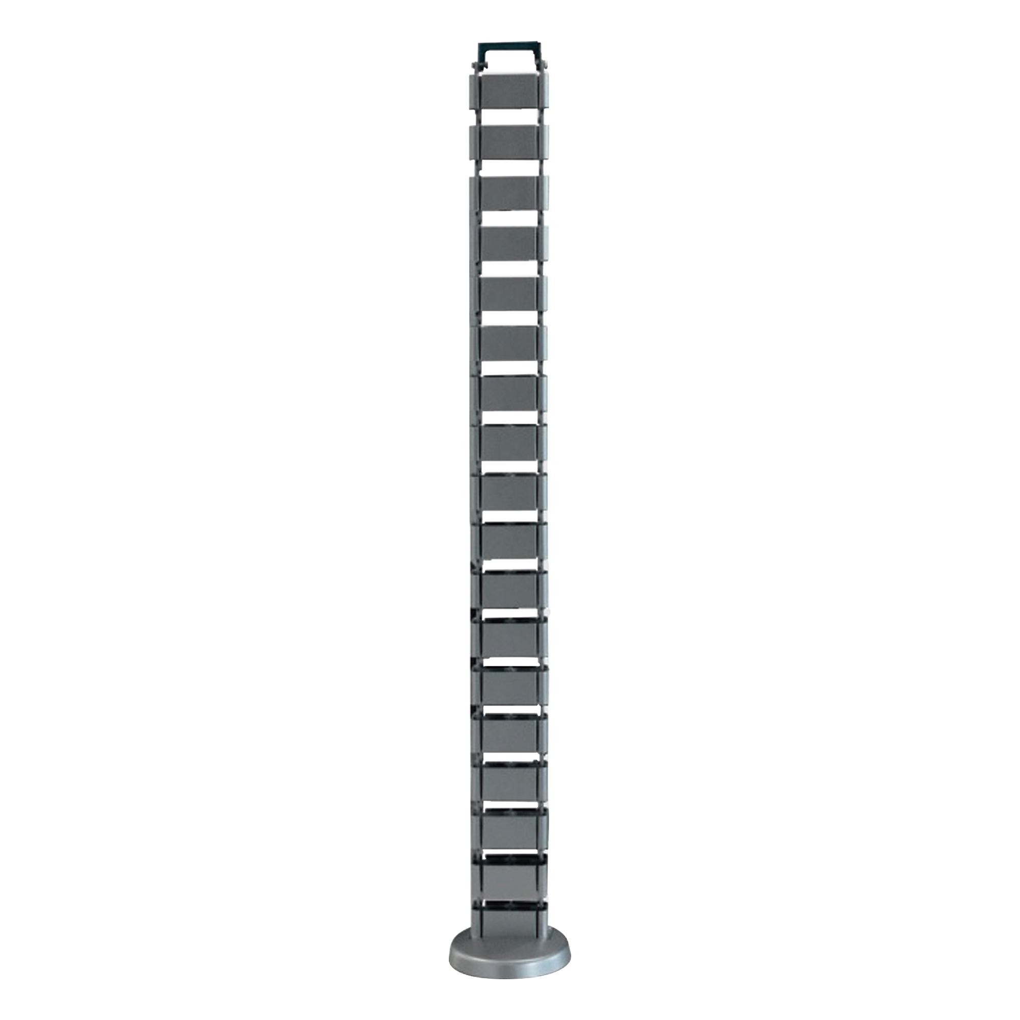 Organizador de Cables Vertical Articulado, Ideal para Llevar los Cables del Piso a Mesa o a la Cubierta del Escritorio de Manera Segura — THORSMAN · SKU ORG-VERT