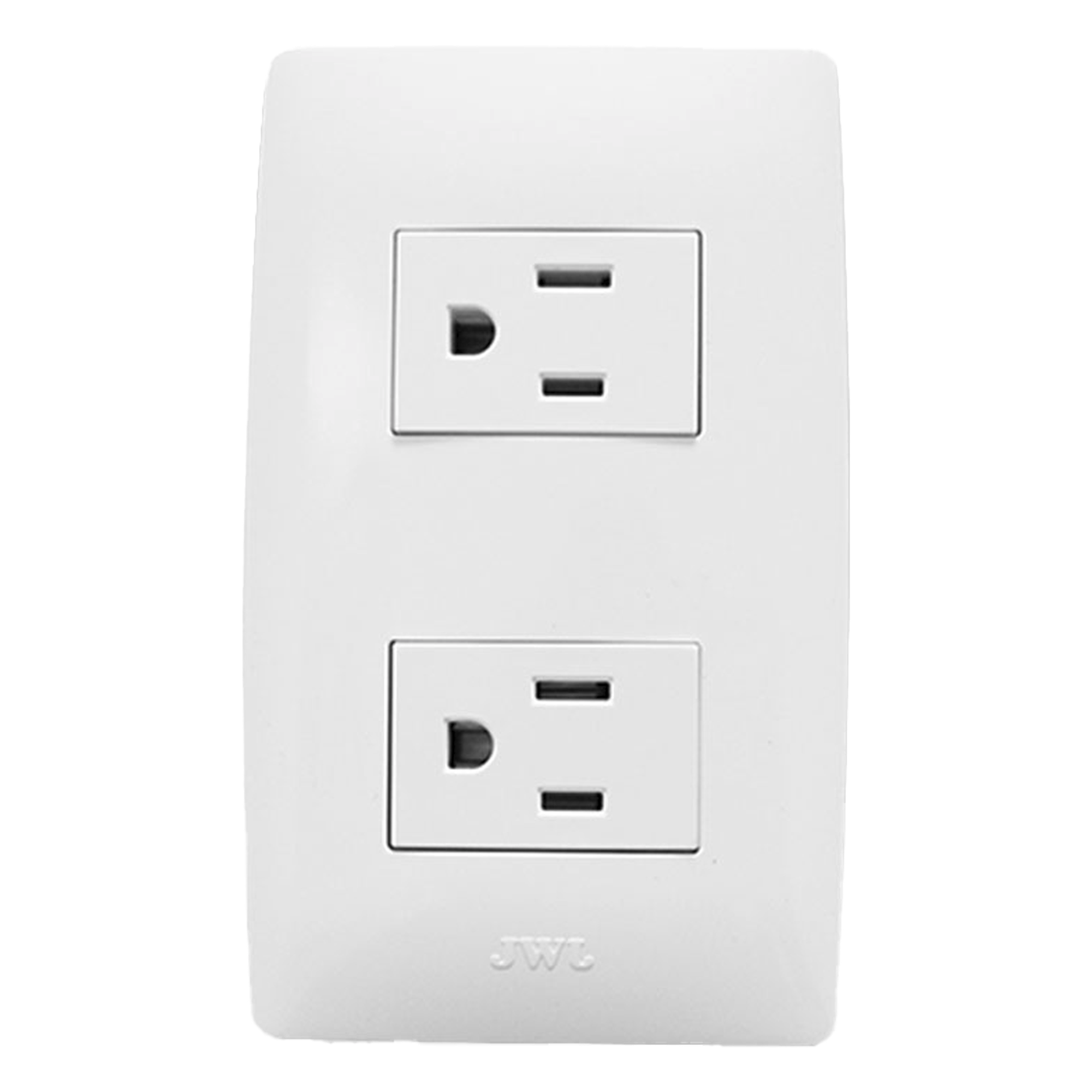 Contacto Dúplex de 127 V~60 HZ 15 A / Color Blanco. — JWJ · SKU JTL-B72-23