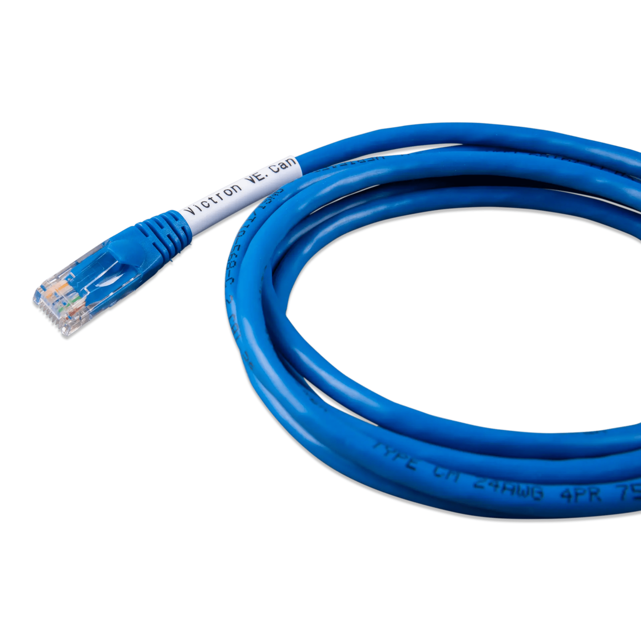 Cable Comunicación VE.can tipo B de 1.8 m para Programación de Victron con aterías Pytes y Epever
