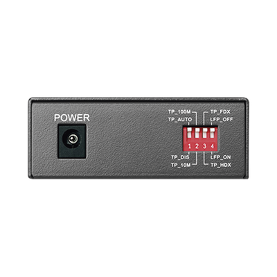 Convertidor Fibra Óptica WDM Monomodo / 1 puerto RJ45 10/100 Mbps / 1 puerto SC/UPC 100 Mbps / Hasta 20 Km / Para su Funcionamiento Requiere el Modelo MC112CS / Plug and Play