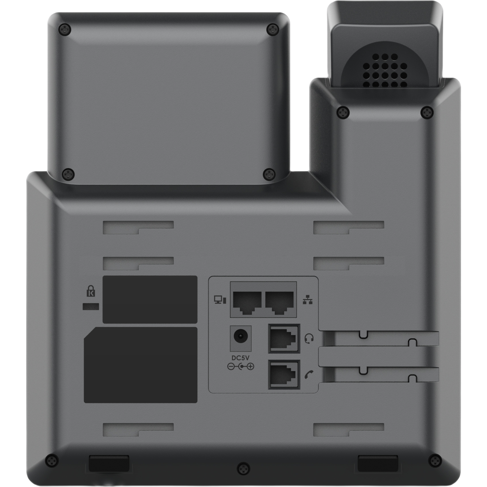 Teléfono IP Grado Operador / 3 Líneas / 12 Botones Virtuales Multiuso / Pantalla LCD 2.8 Pulgadas / Puertos Gigabit con PoE / Audio HD / Compatible con GDMS