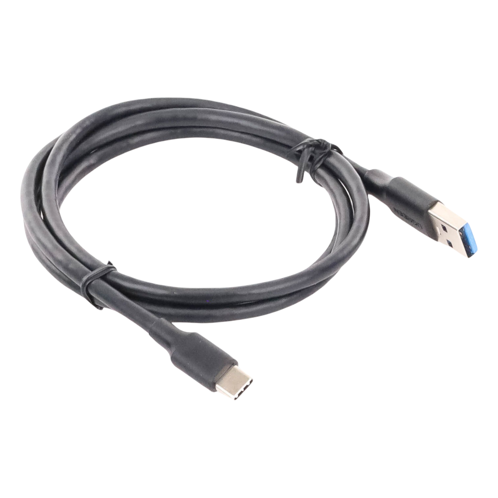 Cable USB-A a USB-C | 1 Metro | Carga y Sincronización de Datos | Carga Rápida 60W | Datos 5 Gbps | QC 3.0/2.0 | FPC | AFC | Protección Integrada | Duradero y Flexible| Caja ABS | Cubierta de TPE | Color Negro.