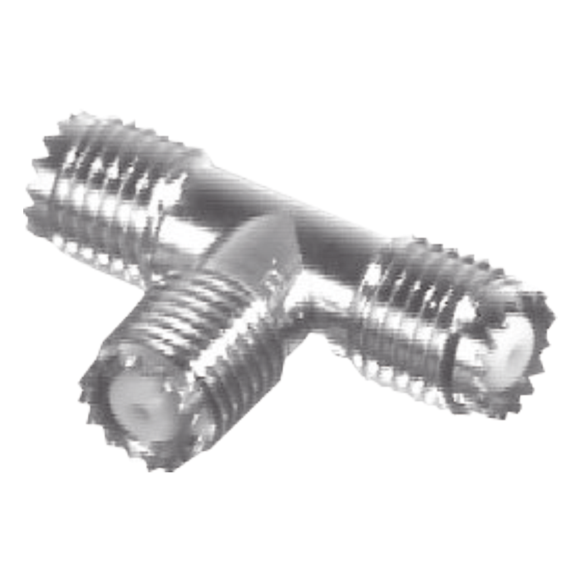 Adaptador en T, de Conector Mini-UHF Hembra a Doble Mini-UHF Hembra, Níquel/ Plata/ Teflón. — RF INDUSTRIES,LTD · SKU RFU-632