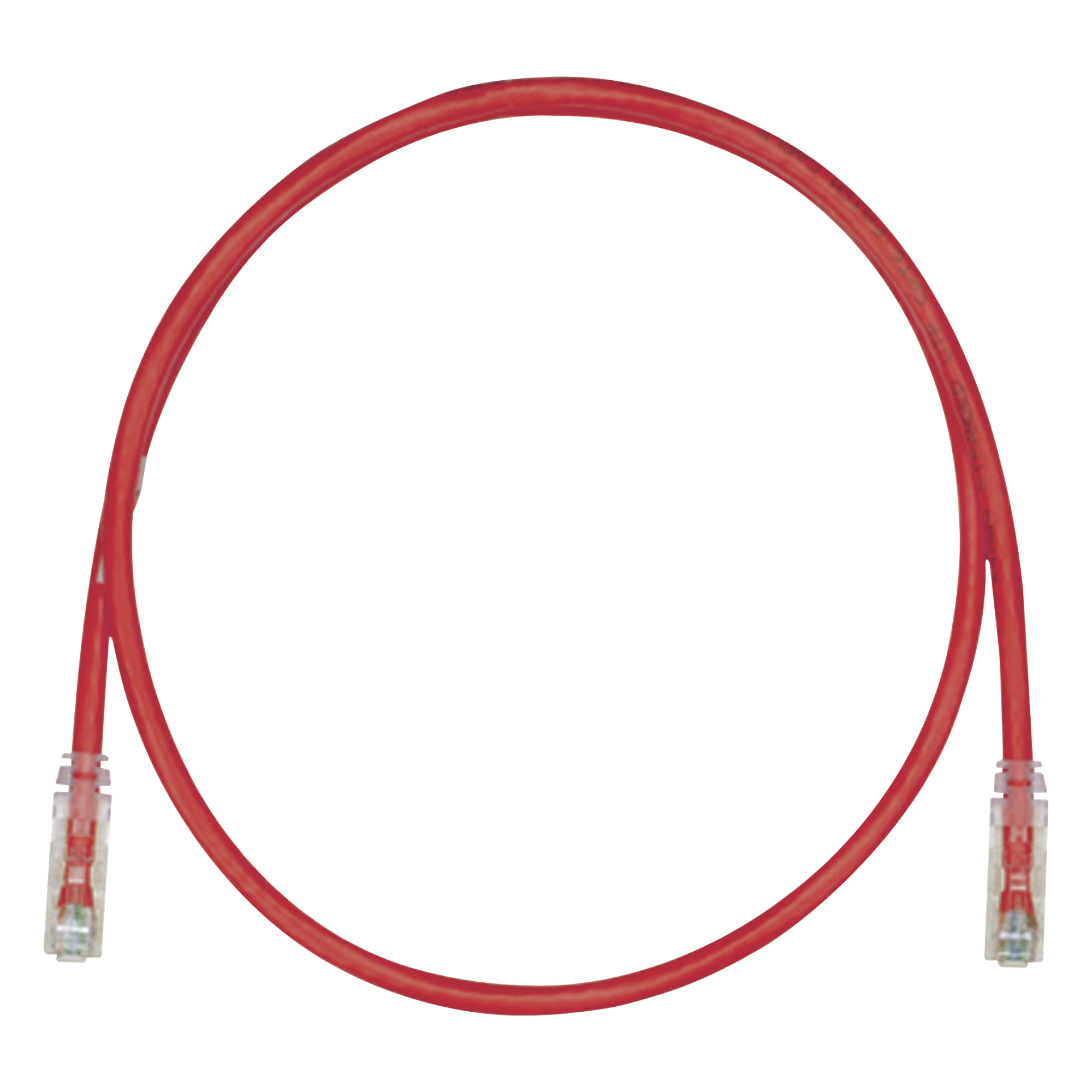 Cable de Parcheo TX6, UTP Cat6, 24 AWG, CM, Color Rojo, 4.57 Metros (15 Pies) — PANDUIT · SKU UTPSP15RDY