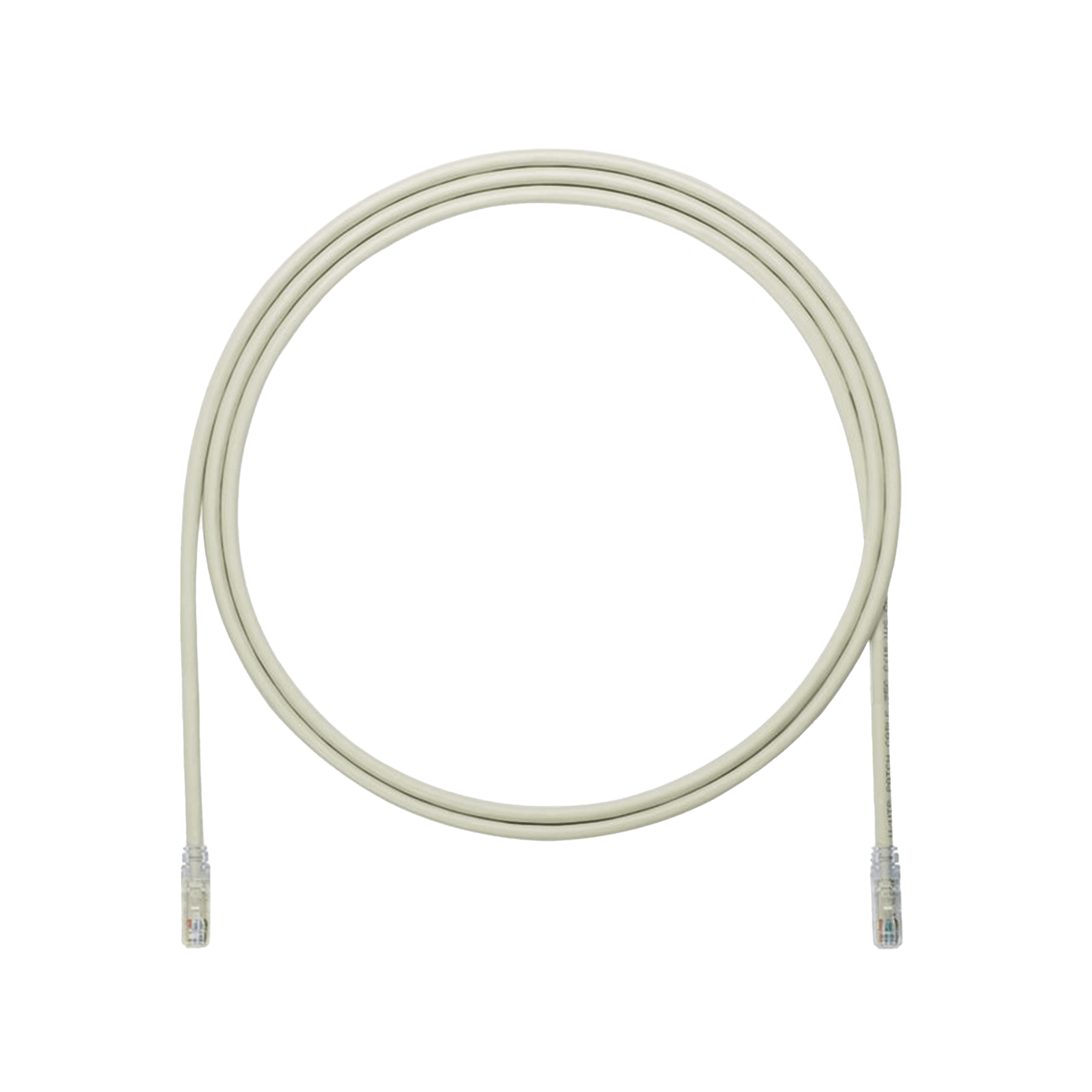 Cable de Parcheo UTP, Cat6A, 24 AWG, CM, Color Gris, 0.91 Metros (3 Pies) — PANDUIT · SKU UTP6AX3GY