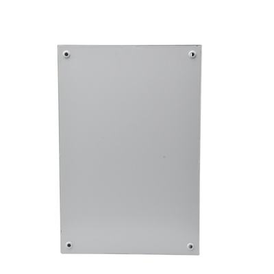 Gabinete de Acero, Nema 4 -IP 66 de 40 x 60 x 25 cm con Platina y certificado UL.