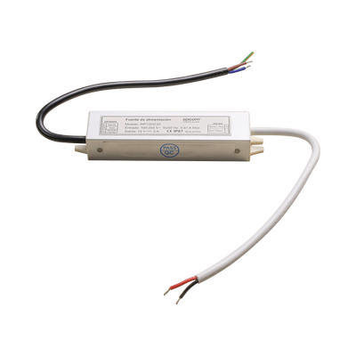 Fuente 12 V | 3 Amperes | Waterproof | Intemperie grado IP67