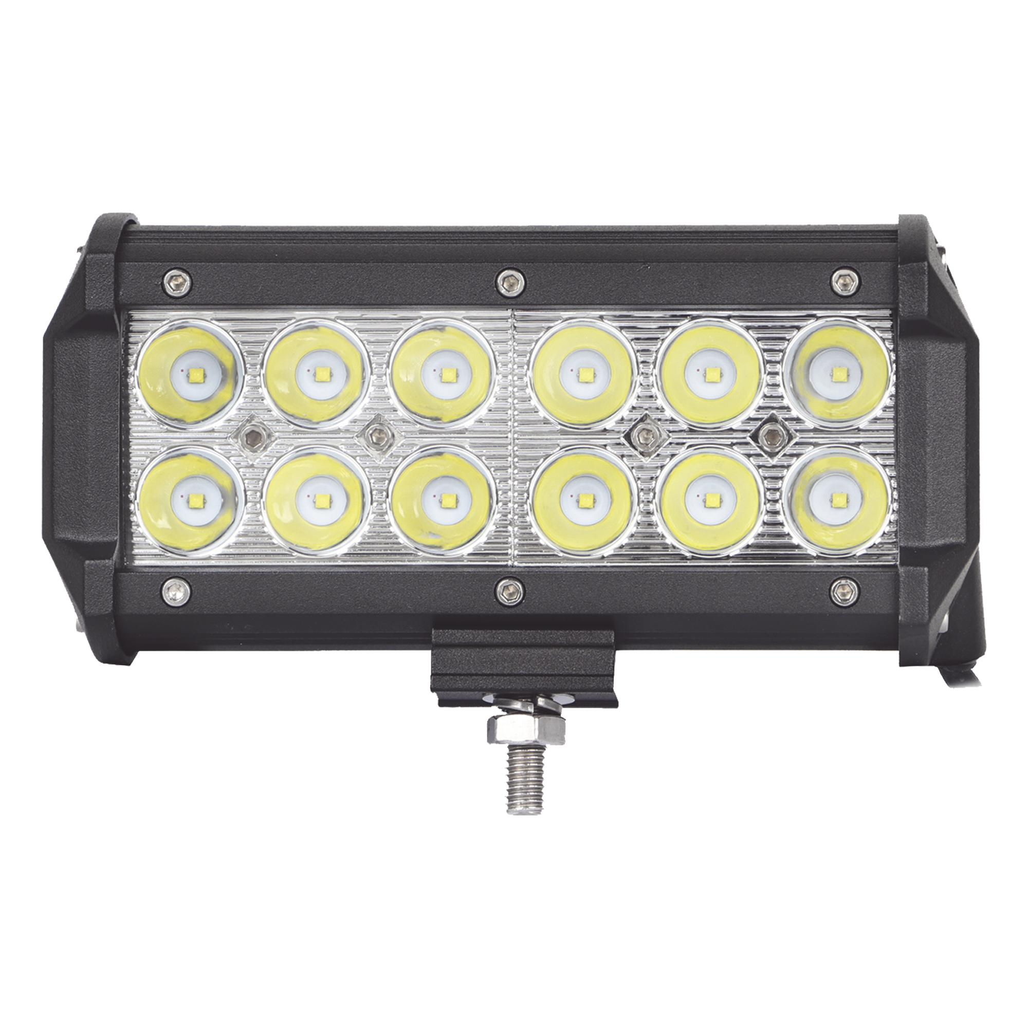 Barra de Luz de 12 LED, 1500 Lúmenes, 18 watts, 10-30 Vcc, IP67, 6.5 pulgadas — EPCOM INDUSTRIAL SIGNALING · SKU XD20F