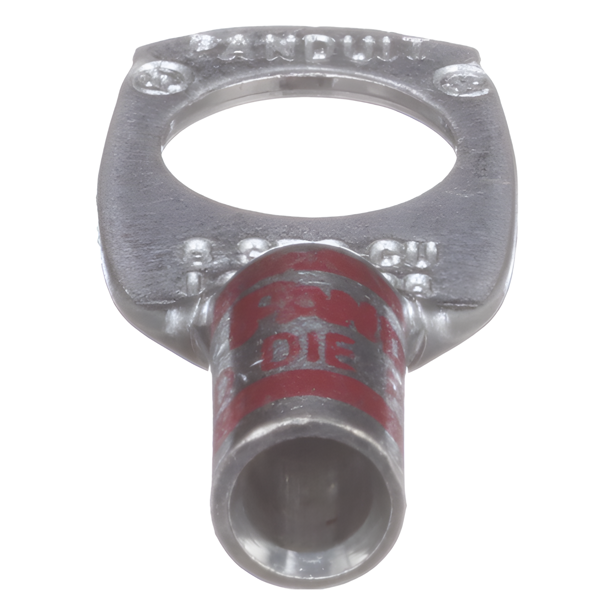 Zapata de compresión LCA8-38-L, para cal. 8 Awg, Barreno para tornillo prisionero de 3/8, 1 Pz — PANDUIT · SKU LCA8-38-L